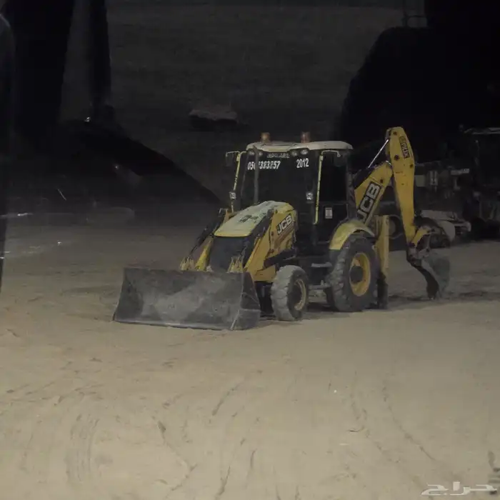 جي سي بي عرجا للايجار ببكات رصاصه وايت مويه 1