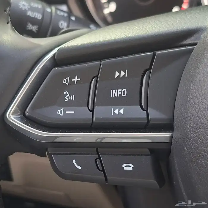 مازدا 6موديل 2024 نص فل فتحه خليجي السعر 108الف شامل الضريبة 27