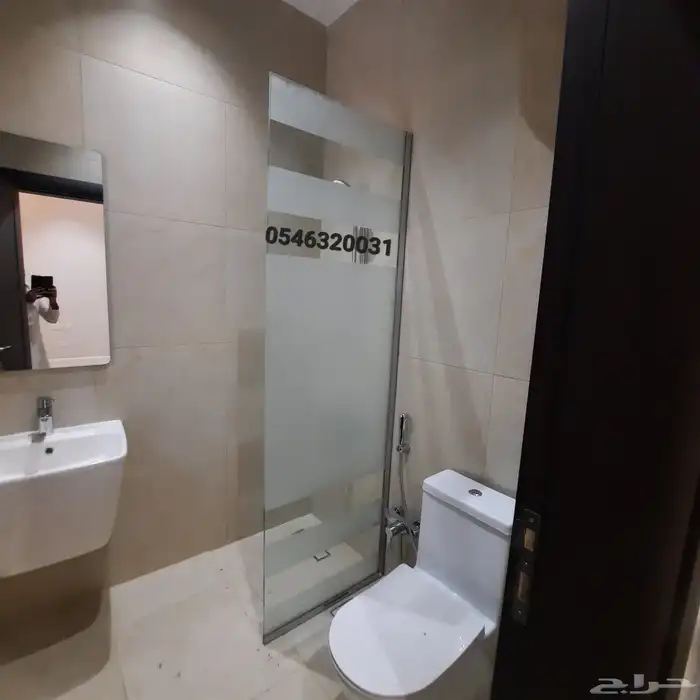 للزجاج السوكريت بجميع انواعه فاصل حاجز قاطع شاور 3