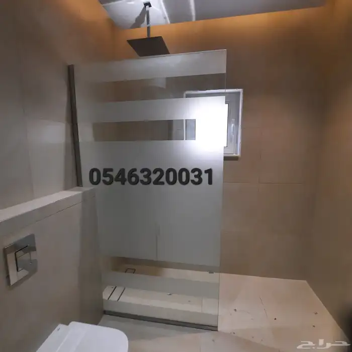 للزجاج السوكريت بجميع انواعه فاصل حاجز قاطع شاور 5