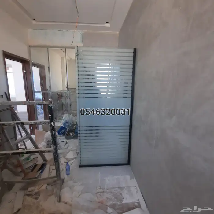 للزجاج السوكريت بجميع انواعه فاصل حاجز قاطع شاور 7