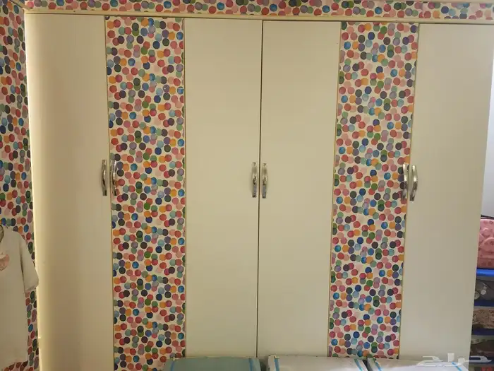 دولاب خشب ست ابواب 1