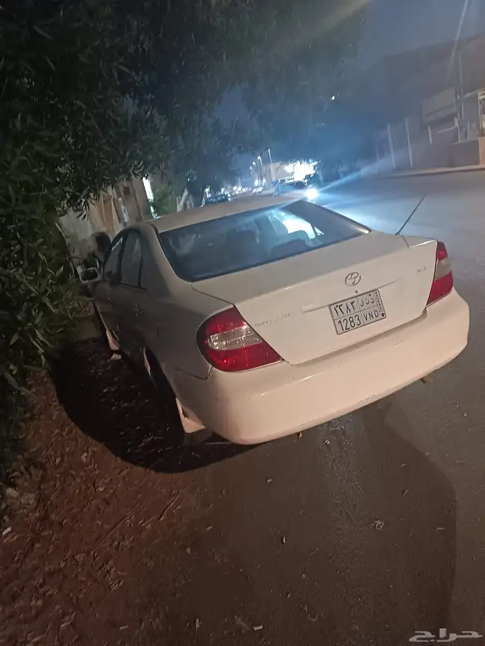 كامري 2004 في رابغ منتهي الفحص والاستماره من سنتين مكينه نظ 0