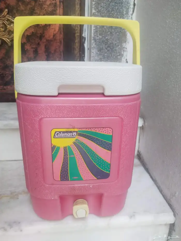 ترمس ماء نوع كولمن امريكي شبه جديد حجم 12 لتر السعر200 ريال 2