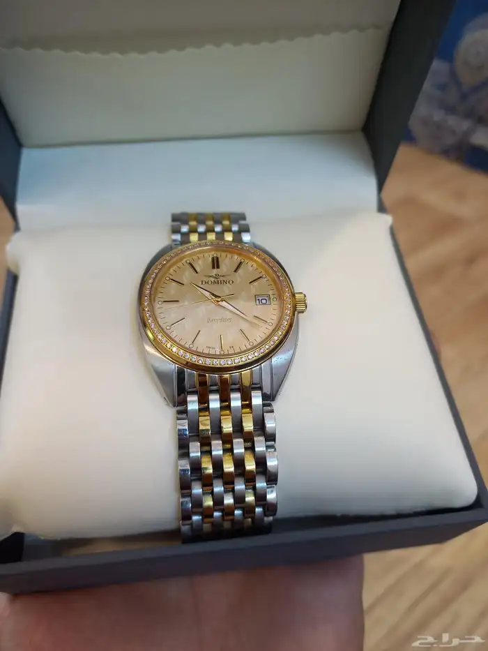 ساعه ماركة ديموند العالميه سويسري مرصعه اصدار نادر مميز 9