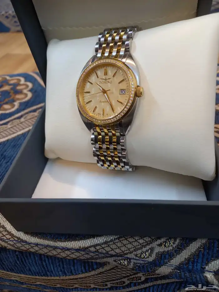 ساعه ماركة ديموند العالميه سويسري مرصعه اصدار نادر مميز 1