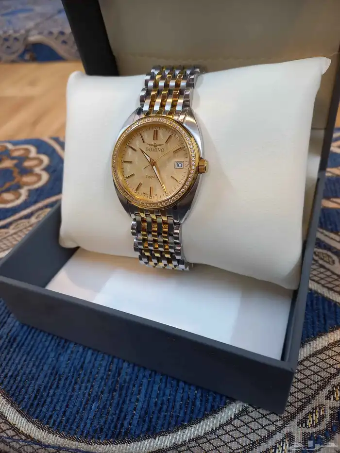 ساعه ماركة ديموند العالميه سويسري مرصعه اصدار نادر مميز 5