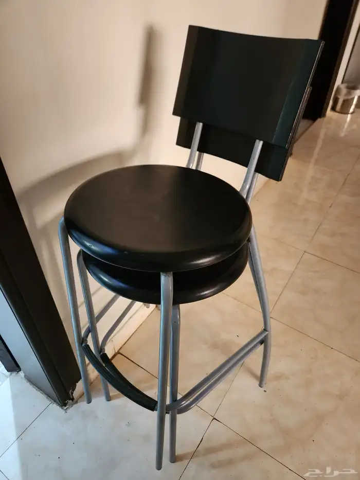 اثنين كراسي مطبخ معدن للبيع 0