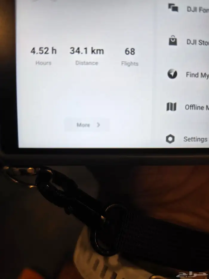 Dji air 3s شبه جديد 4