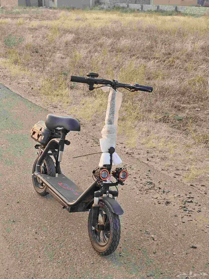 اسكوتر ابو سله شبه جديد 0