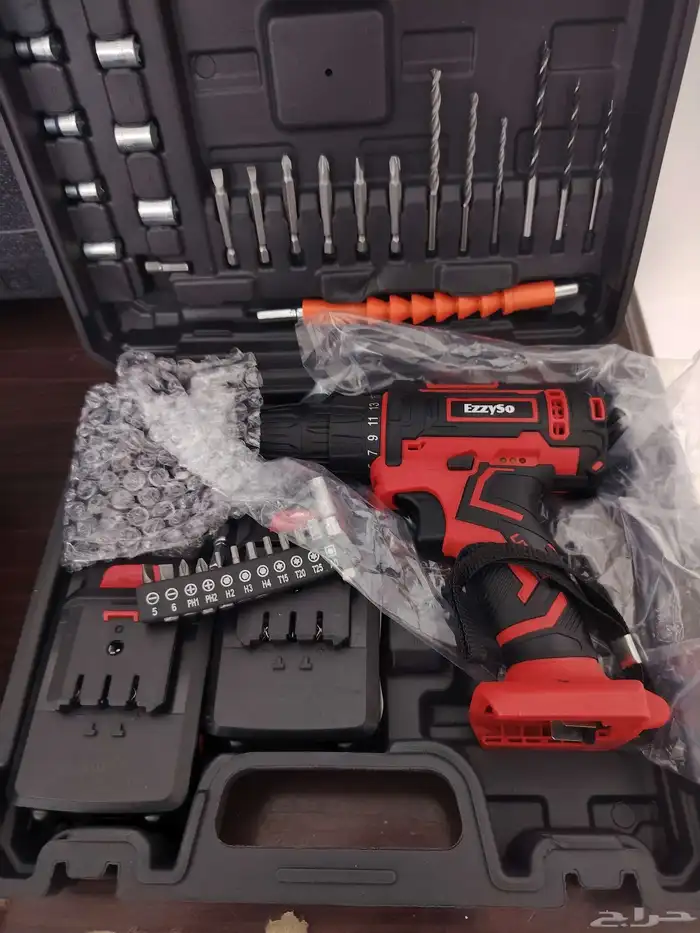 دريل جديد بطاريتين ليثيوم 48 فولت 0