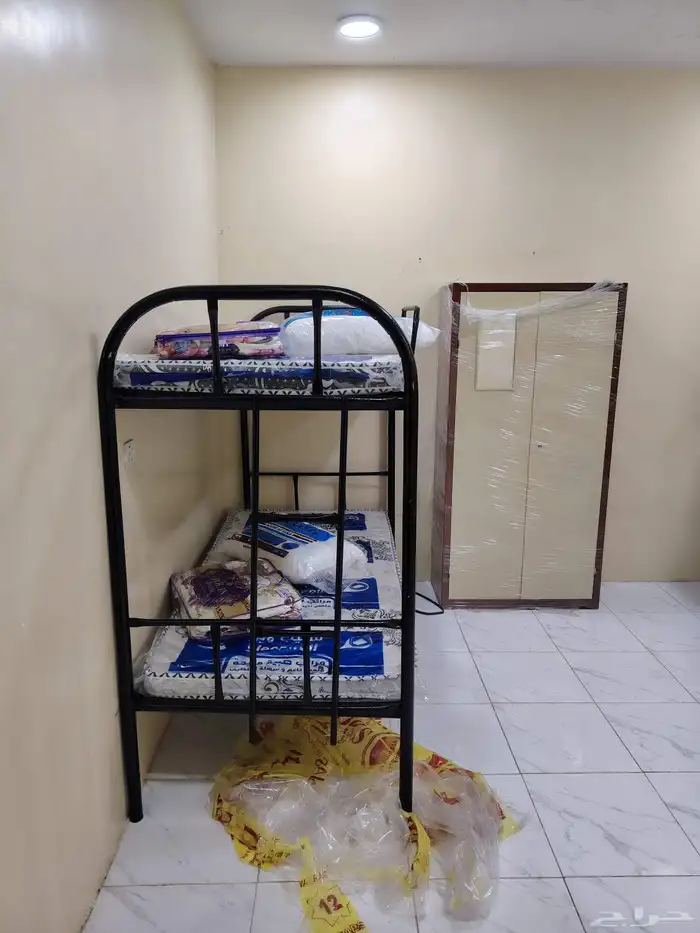 سرير نفر دولاب حديد 9