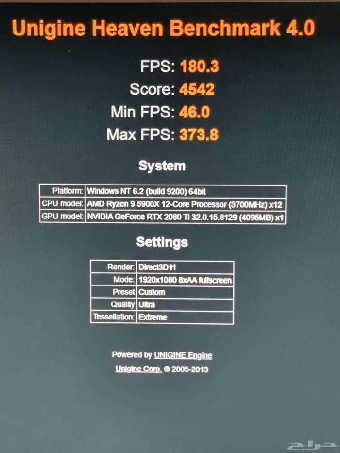 كرت شاشة RTX 2080 TI تبريد مائي 3