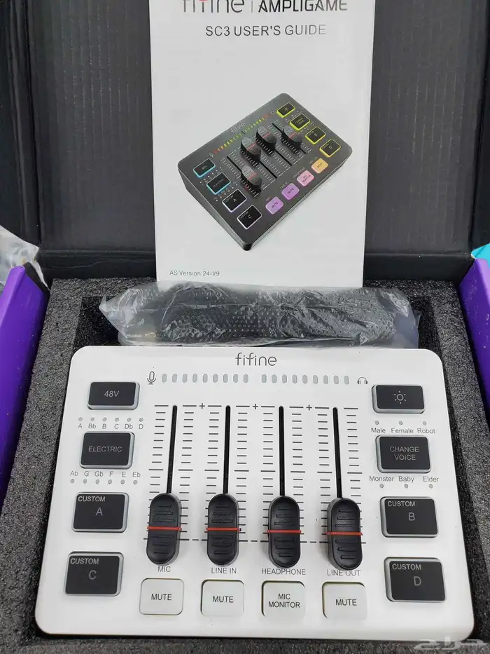 مكسر صوت مؤثرات صوتية ل البي سي والكمبيوتر واللابتوب والجوال 0