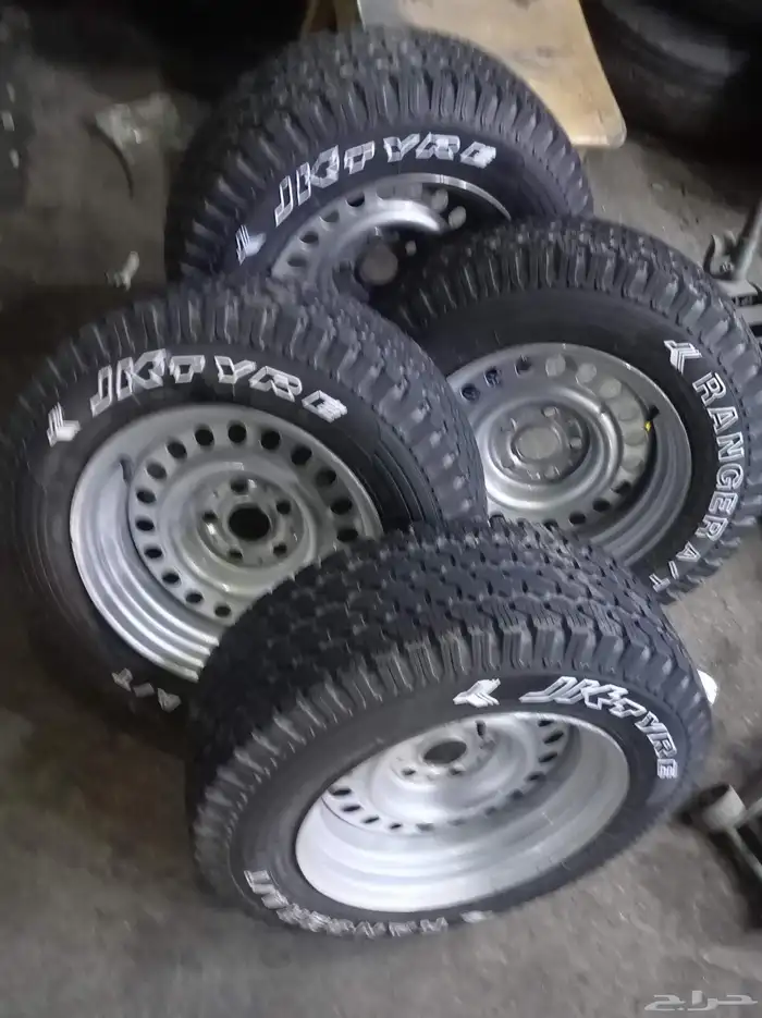 جنوط هيلكس مرسيدس مبرز 2صانتي كفرات حجري مقاس 15 70 205 3