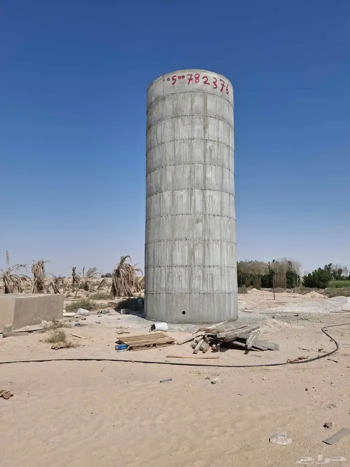 خزان ماء الخرصانة 8