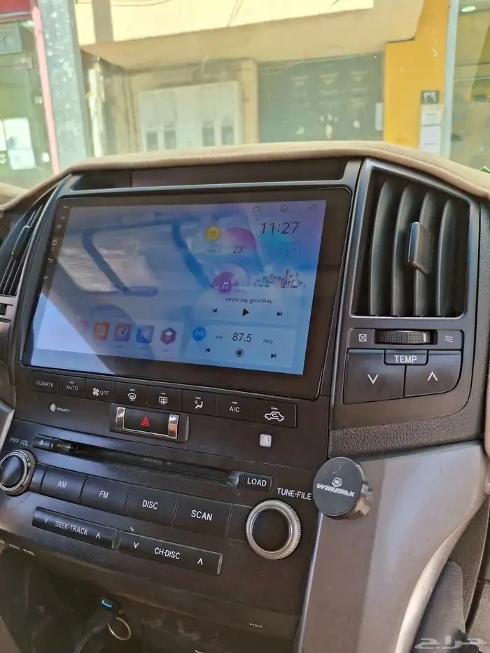 شاشه لاندكروزر في اكس ار 2010_2014 2