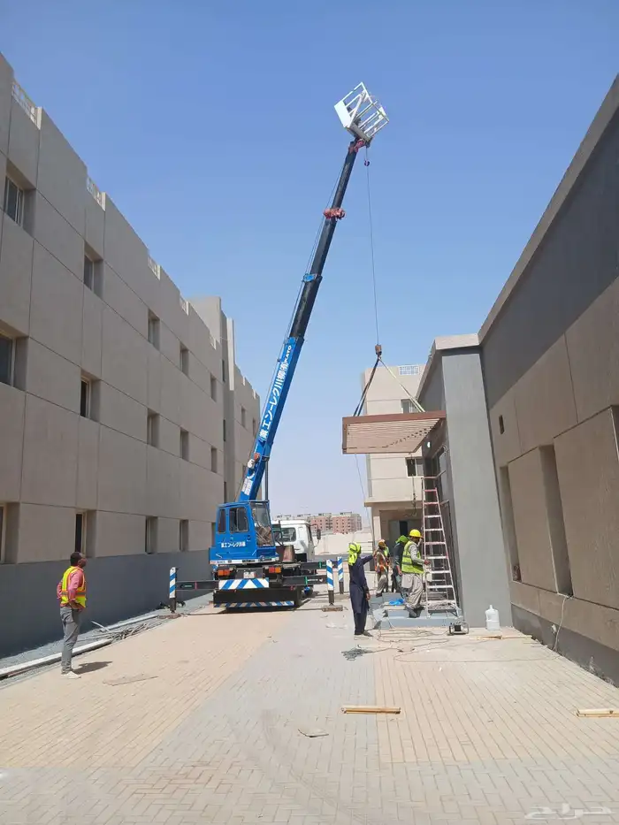 كرين رافعه ونش 7 طن سله صندوق رفع مكيفات رفع كنب تركيب لنبات 1