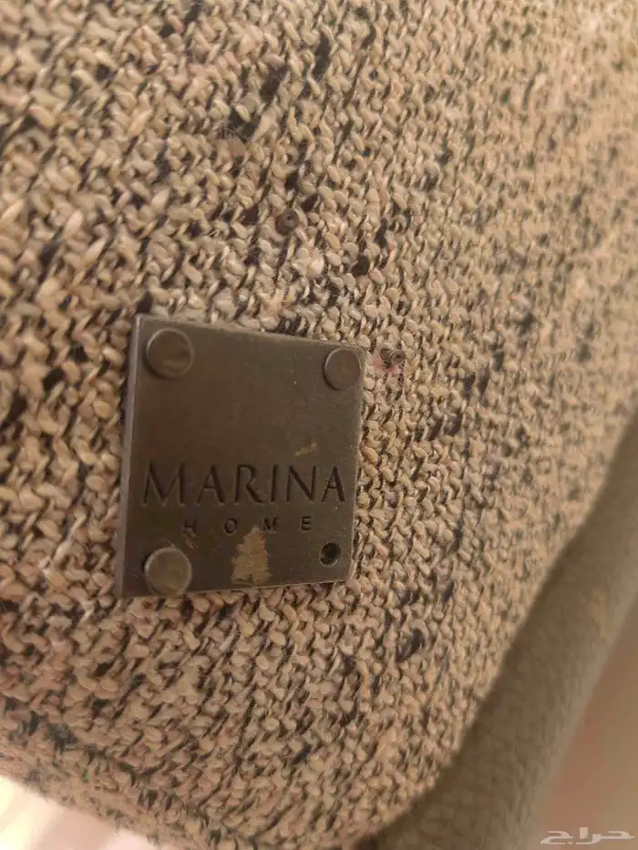 ركنه للبيع حرف L ( كنب مكون من قطعتين مستعمل) 3