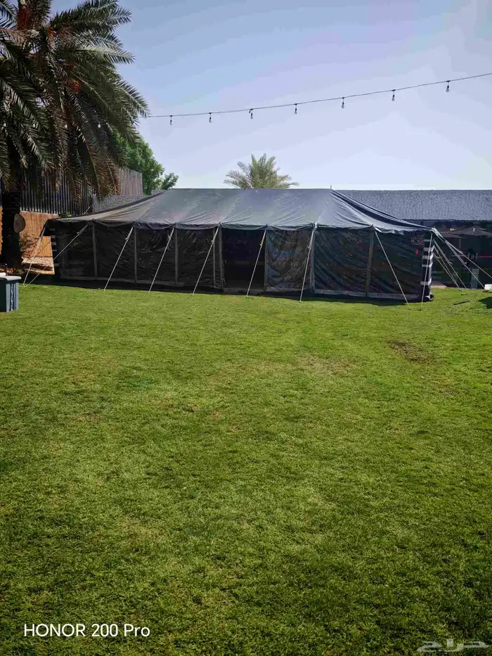 بيت شعر تركي خط أحمر اسود وابيض مقاس جميع المقاسات خياط VIP 1