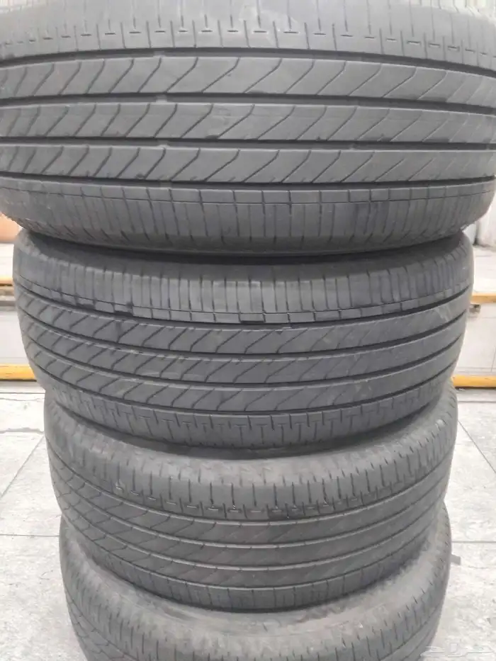 كفرات برجستون اخو اجديد 215 55 17 0