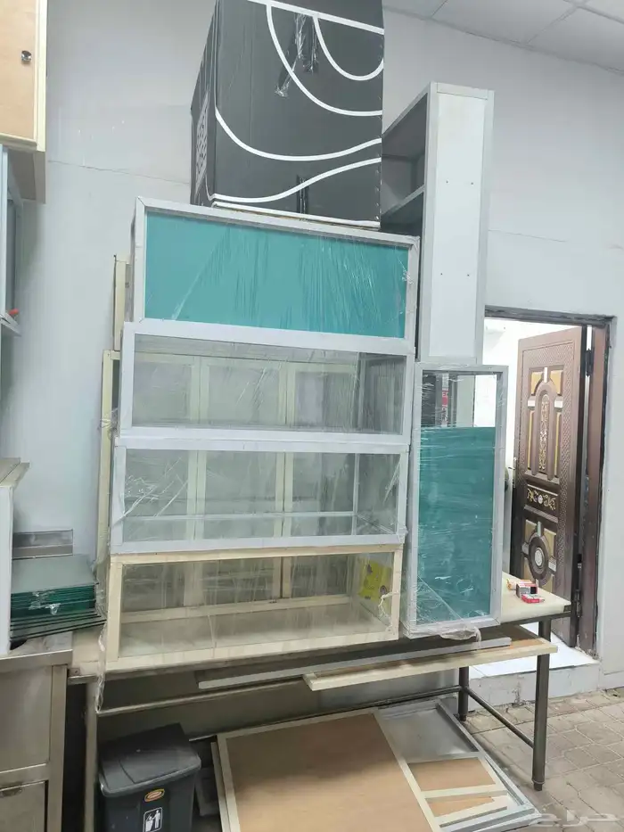 دولايب المنيوم ومجلى 1