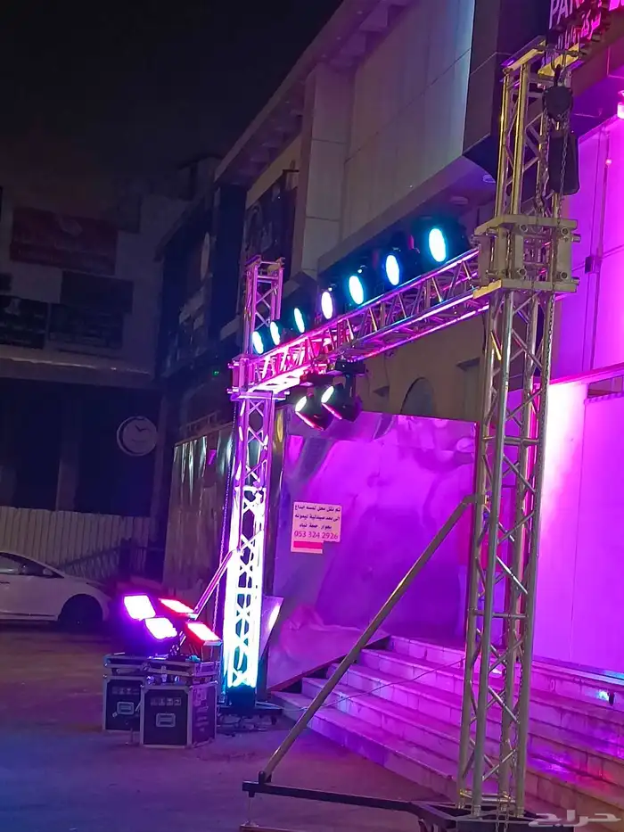 تجهيز افتتاح محلات تراس ليزرات 0