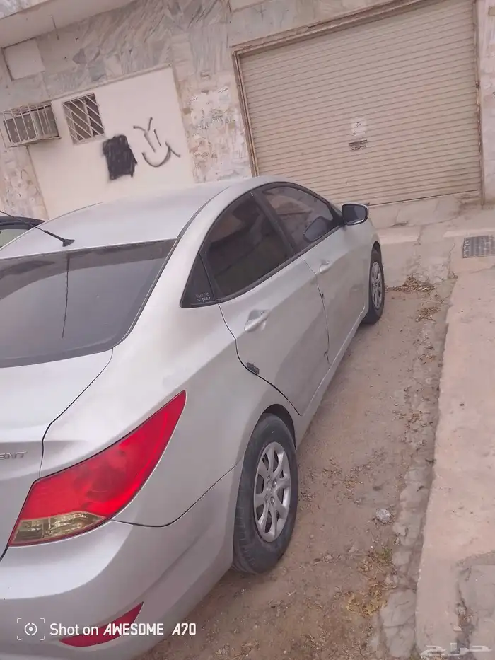 سيارة للايجار اكسنت 2013 0