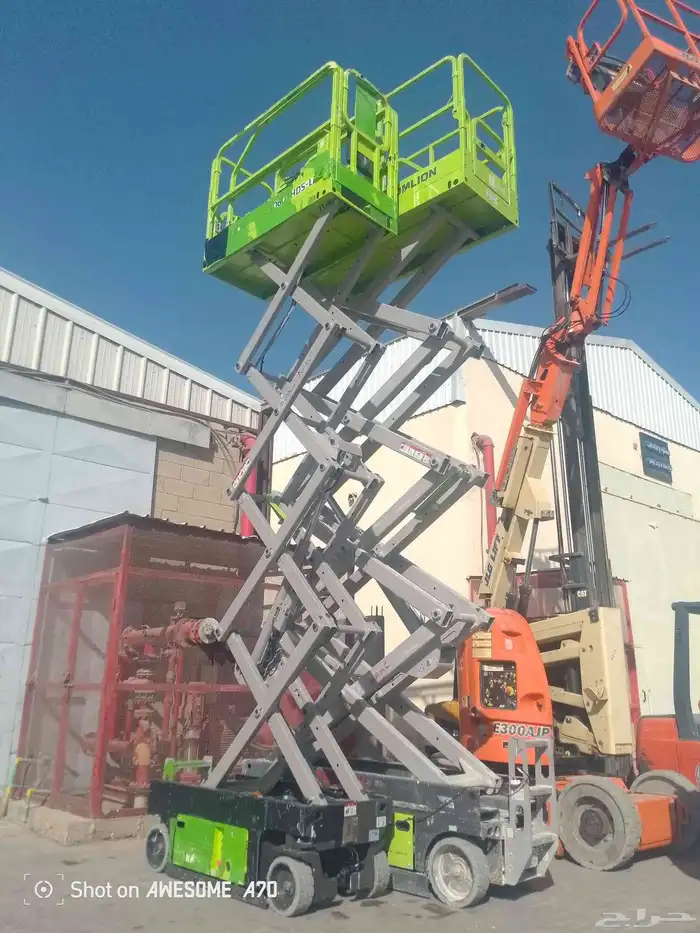 سيزرلفت 16متر كهرباء سيزر ليفت جميع المقاسات للايجار 4