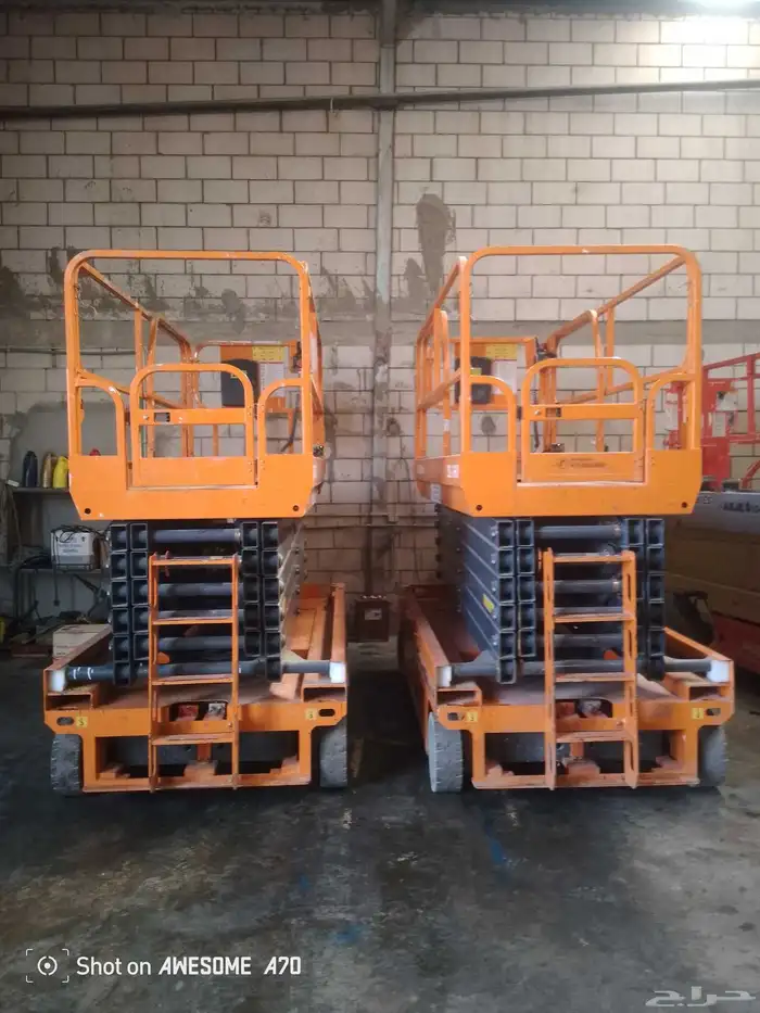 سيزرلفت 16متر كهرباء سيزر ليفت جميع المقاسات للايجار 1