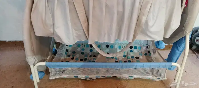 سرير اطفال للبيع استعمال اقل من شهر 2