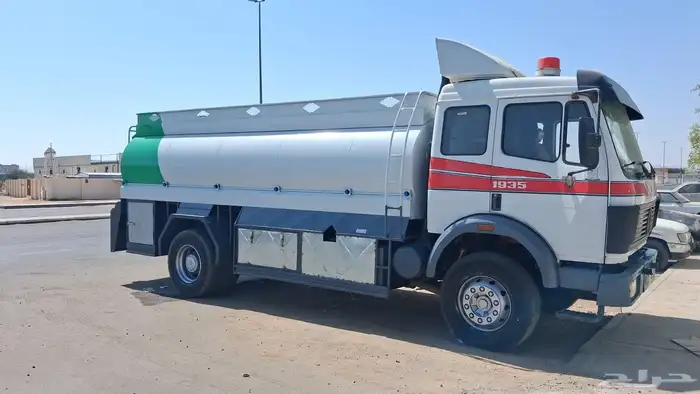 مرسيدس اللبي صهريج نظيف جدا مجدد مفحوص خزان جديد 1