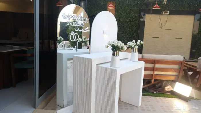 حفلات للحفلات تاجير كوش مداخل دفايات جلسات طاولات وكراسي 1