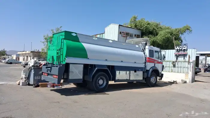 مرسيدس اللبي صهريج نظيف جدا مجدد مفحوص خزان جديد 0