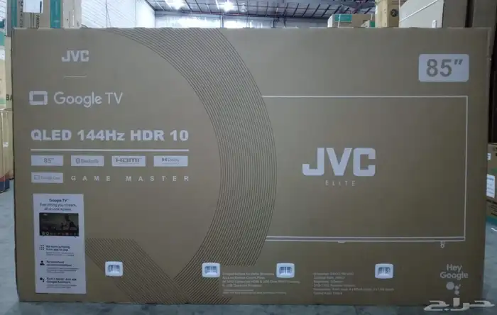 شاشه جي في سي كيوليد نظام LG ويبوس اللترا رسيفر داخلي 2026 9