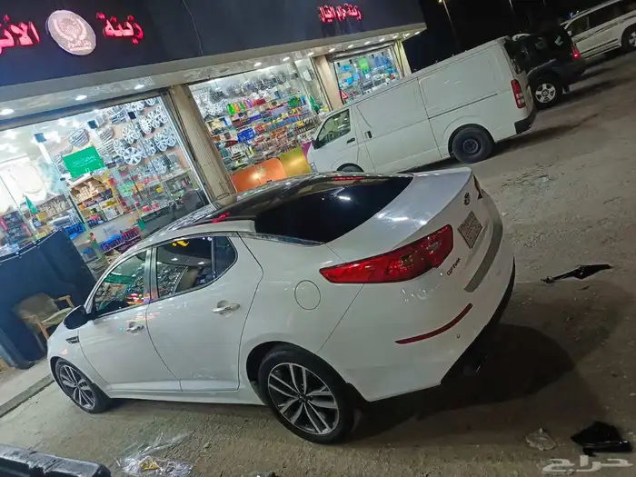 كيا أوبتيما نظيفة فل كامل بصمة 2014 8