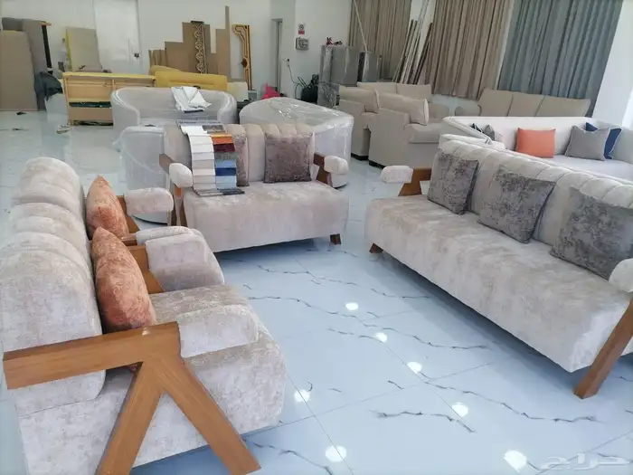 كنبات  ستاير ستائر_ويفي فندقيه  تفصيل_كنب_تفصيل خميس_مشيط 17