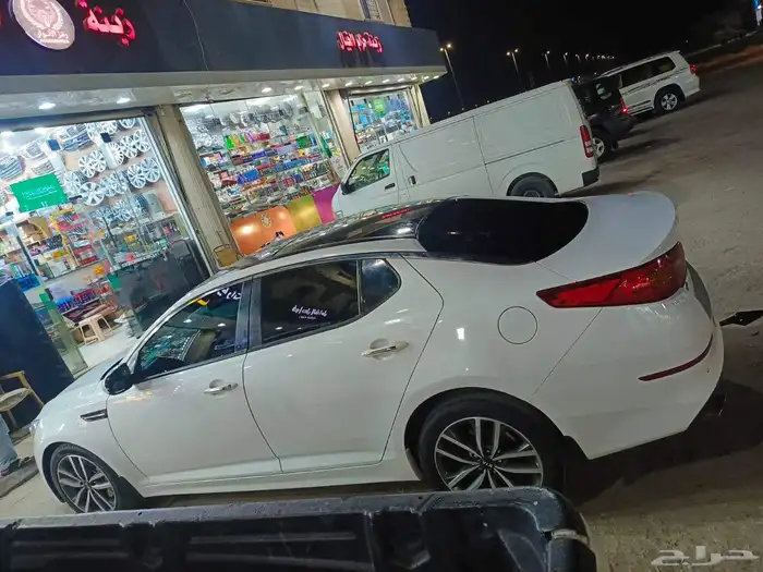 كيا أوبتيما نظيفة فل كامل بصمة 2014 7