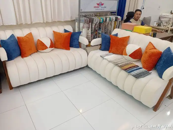 كنبات  ستاير ستائر_ويفي فندقيه  تفصيل_كنب_تفصيل خميس_مشيط 10