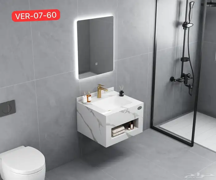 مغاسل رخام جاهزة حوض وحوضين مقاسات متنوعة 2