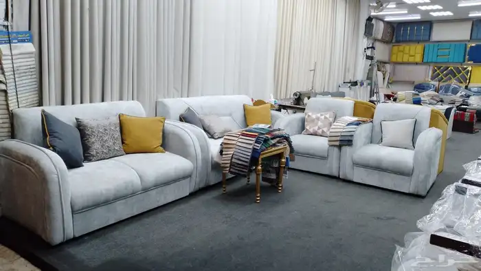 كنبات  ستاير ستائر_ويفي فندقيه  تفصيل_كنب_تفصيل خميس_مشيط 15