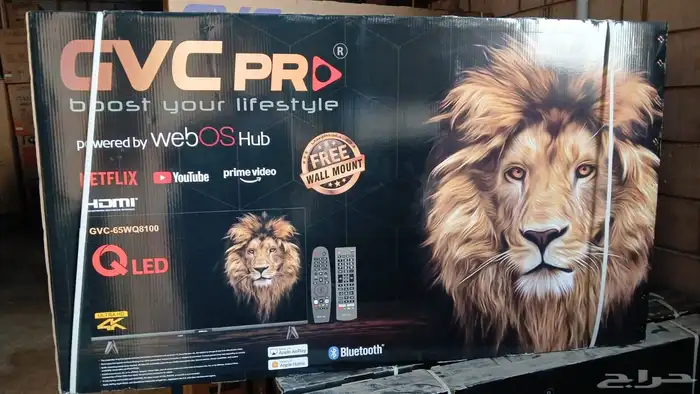 شاشه جي في سي كيوليد نظام LG ويبوس اللترا رسيفر داخلي 2026 2