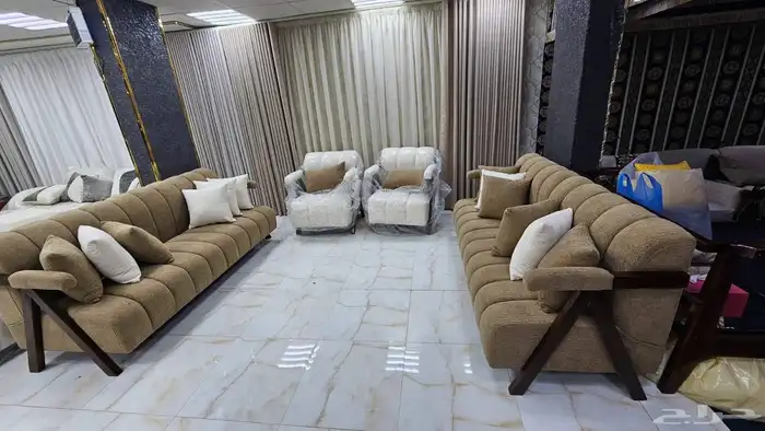 كنبات  ستاير ستائر_ويفي فندقيه  تفصيل_كنب_تفصيل خميس_مشيط 13