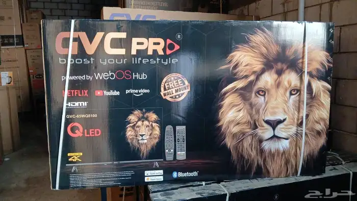 شاشه جي في سي كيوليد نظام LG ويبوس اللترا رسيفر داخلي 2026 0