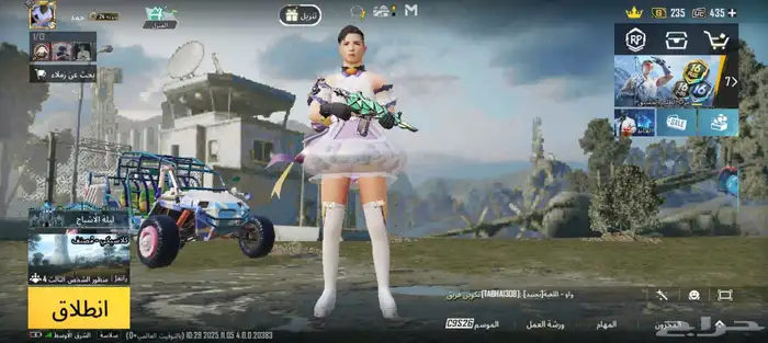 للبيع حساب ببجي مستوى 42 على السوم لايجي صامل 3 سلاح مطوره 0