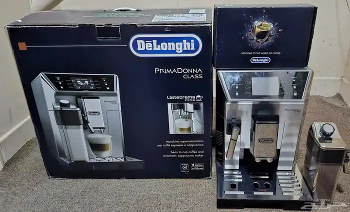 آلة قهوة ديلونجي بريما دونا كلاس شبه جديده 1