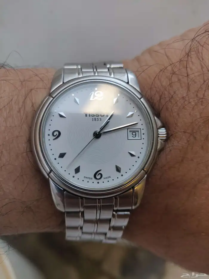 ساعات سويسريه تيسوت وفيلكا نظيفة جدا 7