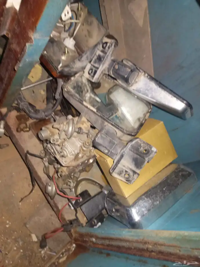 دباب ياماها 100 بورقه جمركية مخزن بارده طقم طولات طوله شاش 15