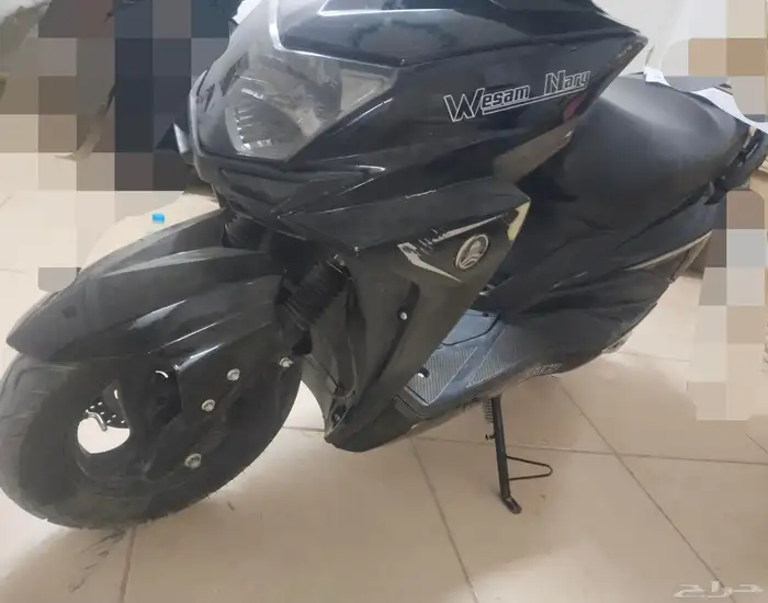 دباب بطة دراجة وسام ناري موديل 2025 اسود 5