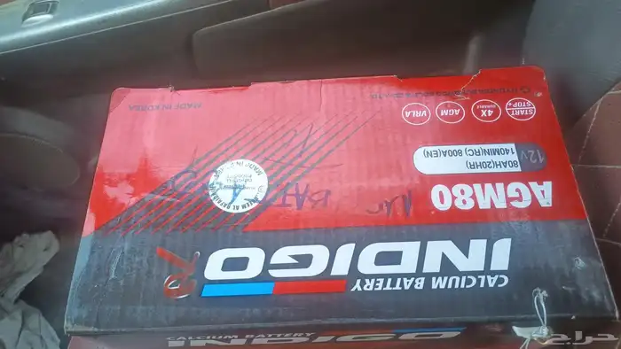 بطاريه سياره جديده 80 امبيرAGM 1